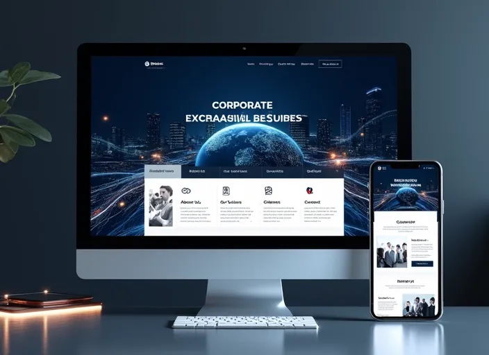 Company Profile Website at Griffinzone